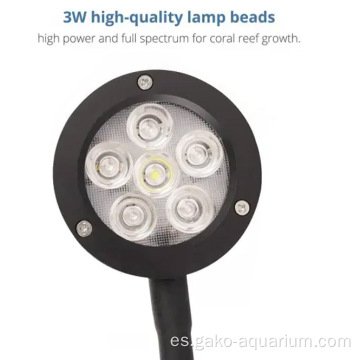 Lámpara de acuario de agua salada LED para LPS Coral